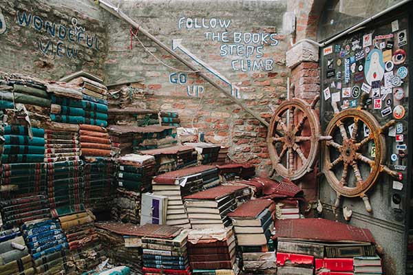 Librería Acqua Alta Venecia